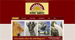 Desktop Screenshot of northlandartists.com